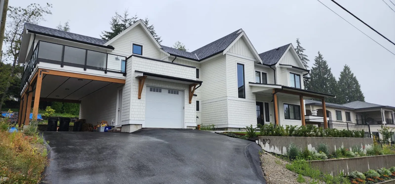 Premium siding renovation exterior project